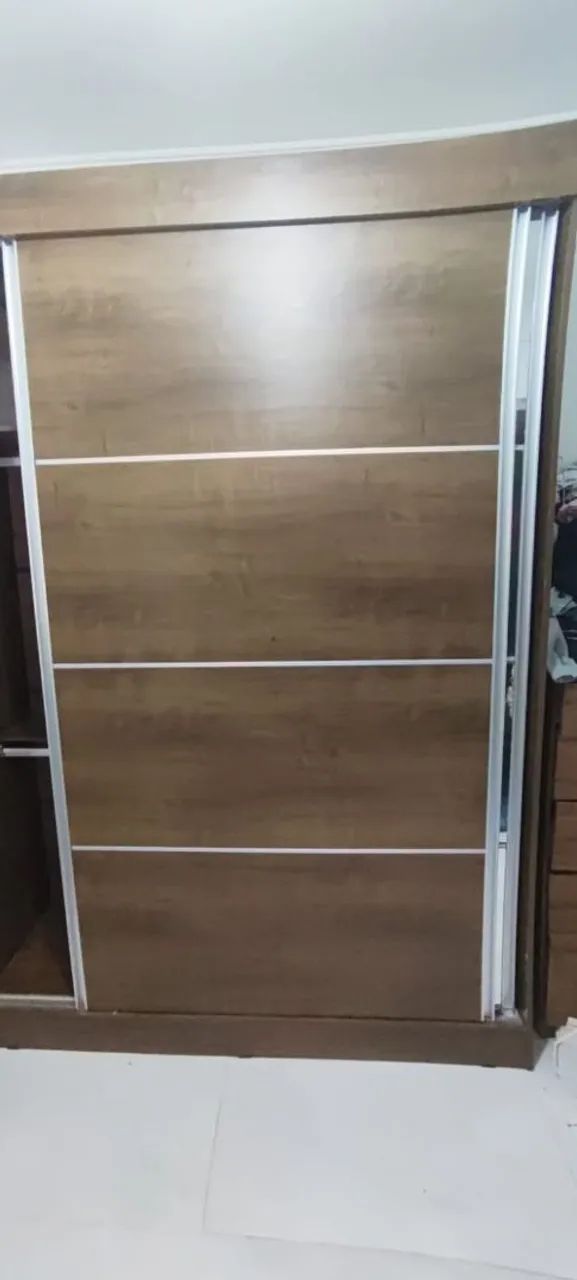GUARDA ROUPA CASAL COM ESPELHO - Foto 5