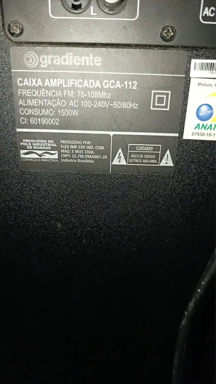 Caixa de som gradiente  - Foto 3