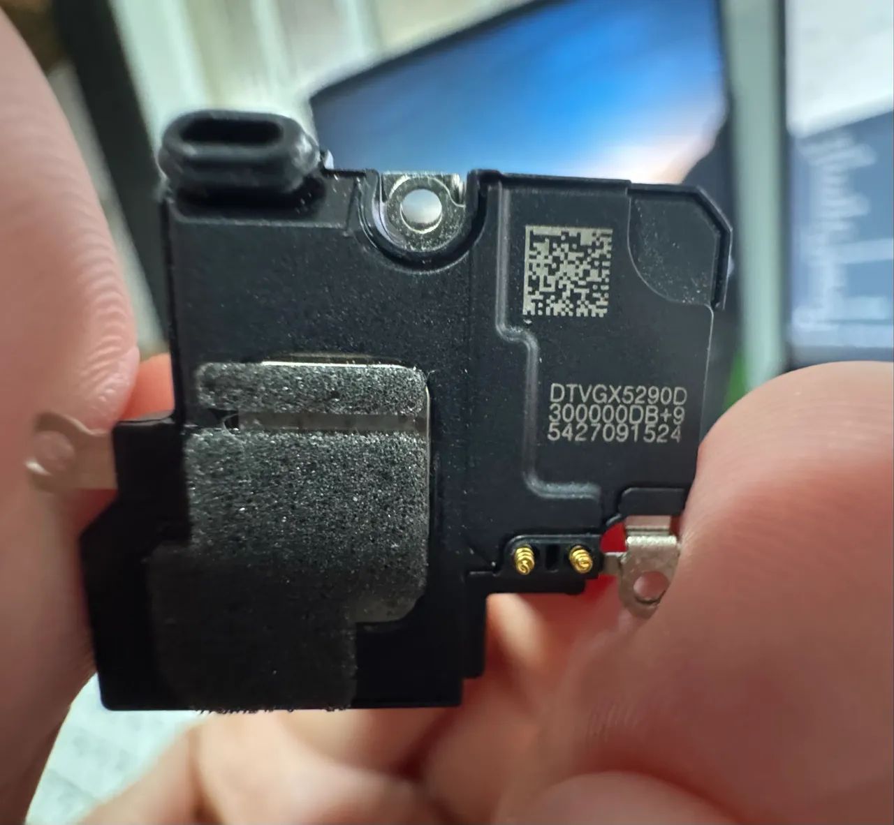 Alto falante auricular IPhone 15 pro - Foto 3