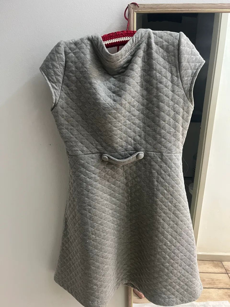 Vestido cinza M Hering - Foto 2