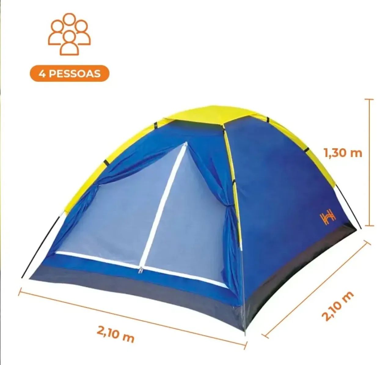 Barraca camping 4 lugares