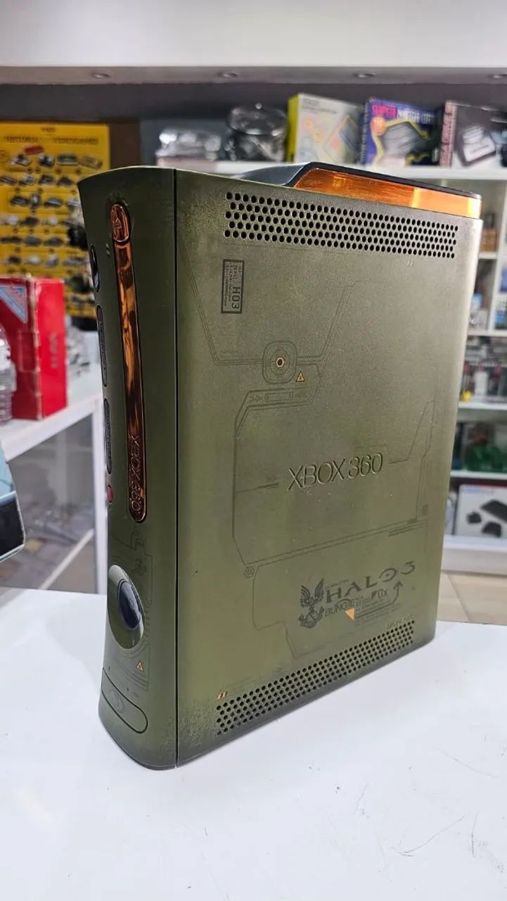 Xbox Halo 3 só o console 