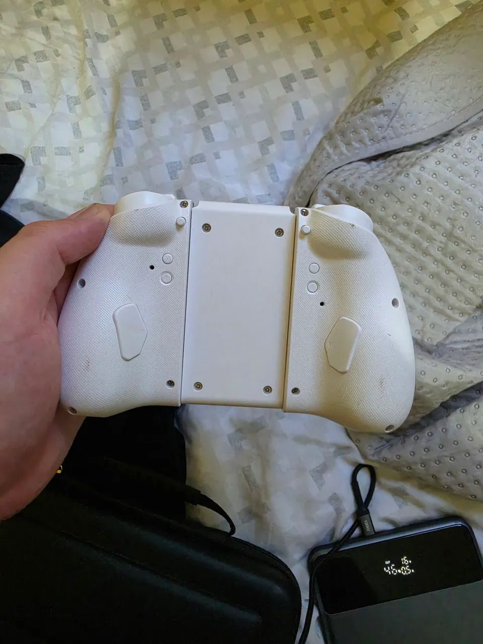 NINTENDO SWITCH OLED DESBLOQUEADO COM ACESSÓRIOS E + - Foto 4