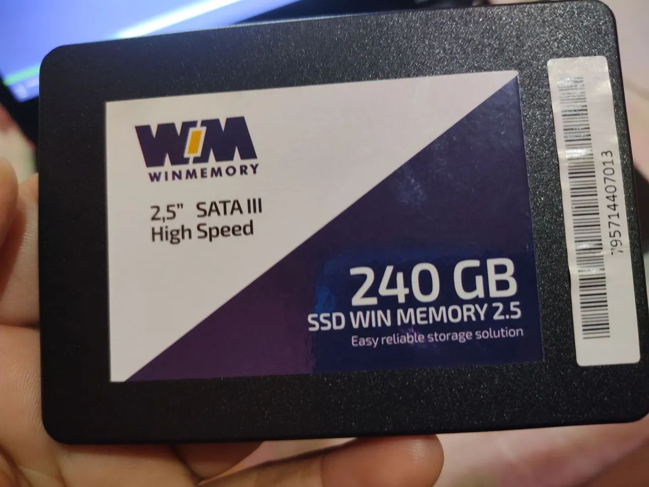 SSD saudável 