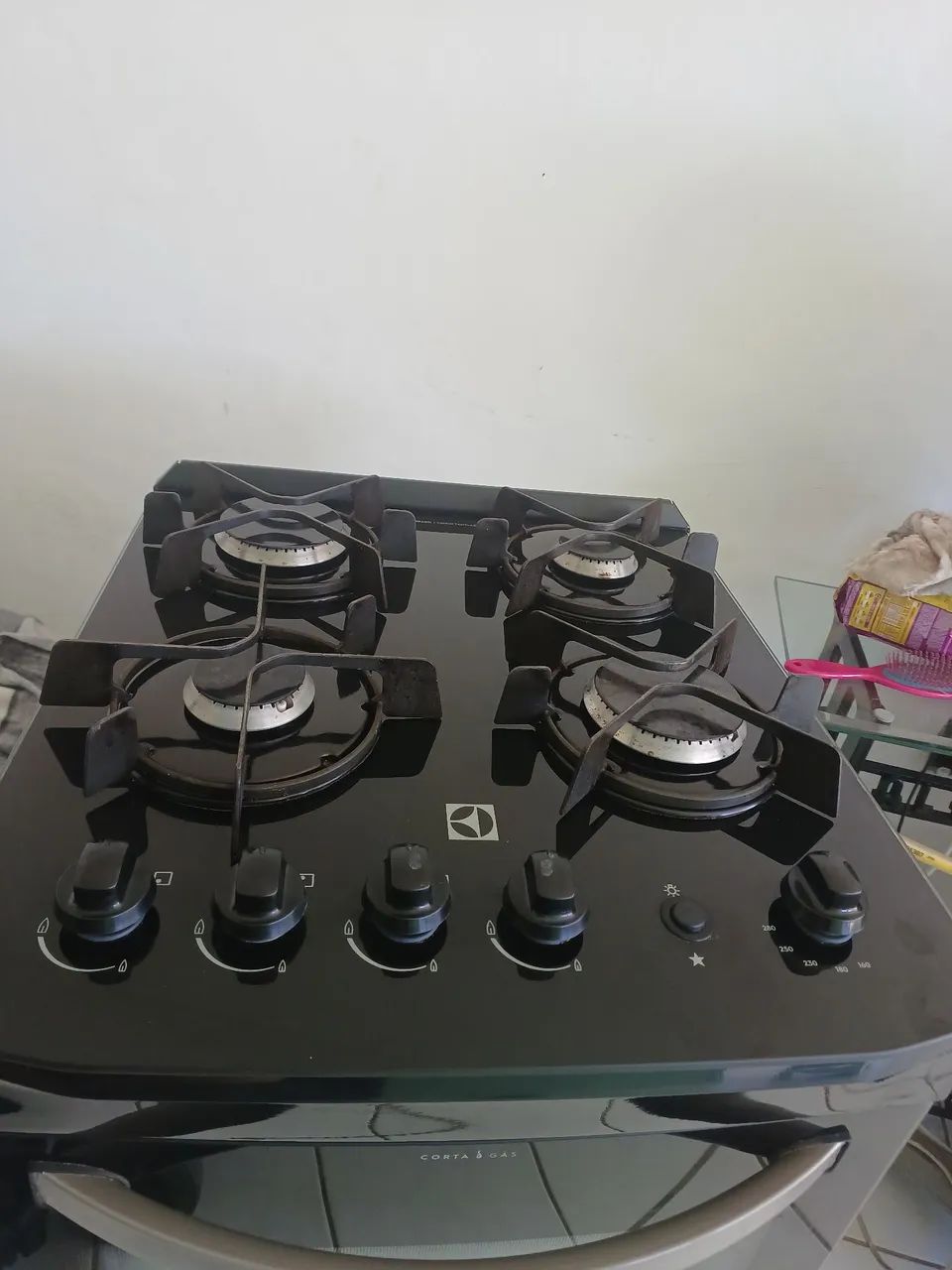 Fogão automático total mesa de vidro  - Foto 5