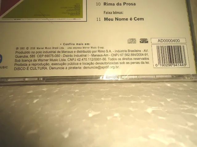 Cd BELCHIOR - PARAÍSO 82 2018 Br - L A C R A D O com Bônus - Foto 4