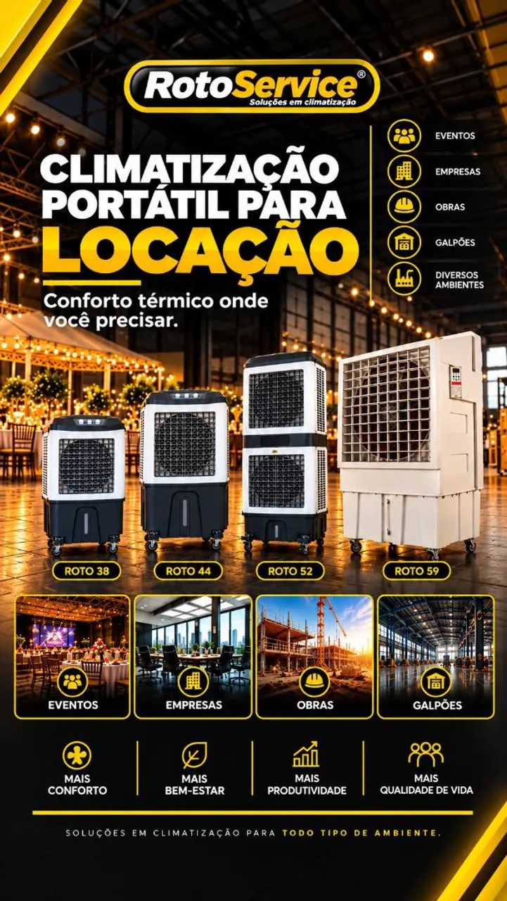 ALUGUEL CLIMATIZADORES  - Foto 3
