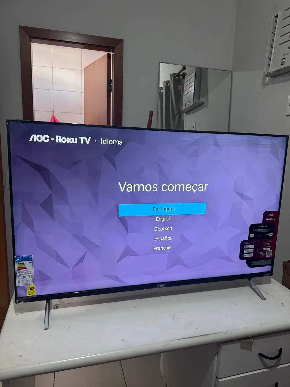 TV AOC ROKU 50 Polegadas 4K UHD Wi-Fi - Foto 2
