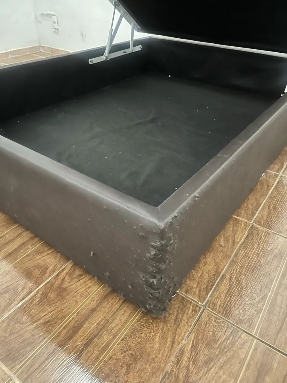 Cama baú casal ortobom