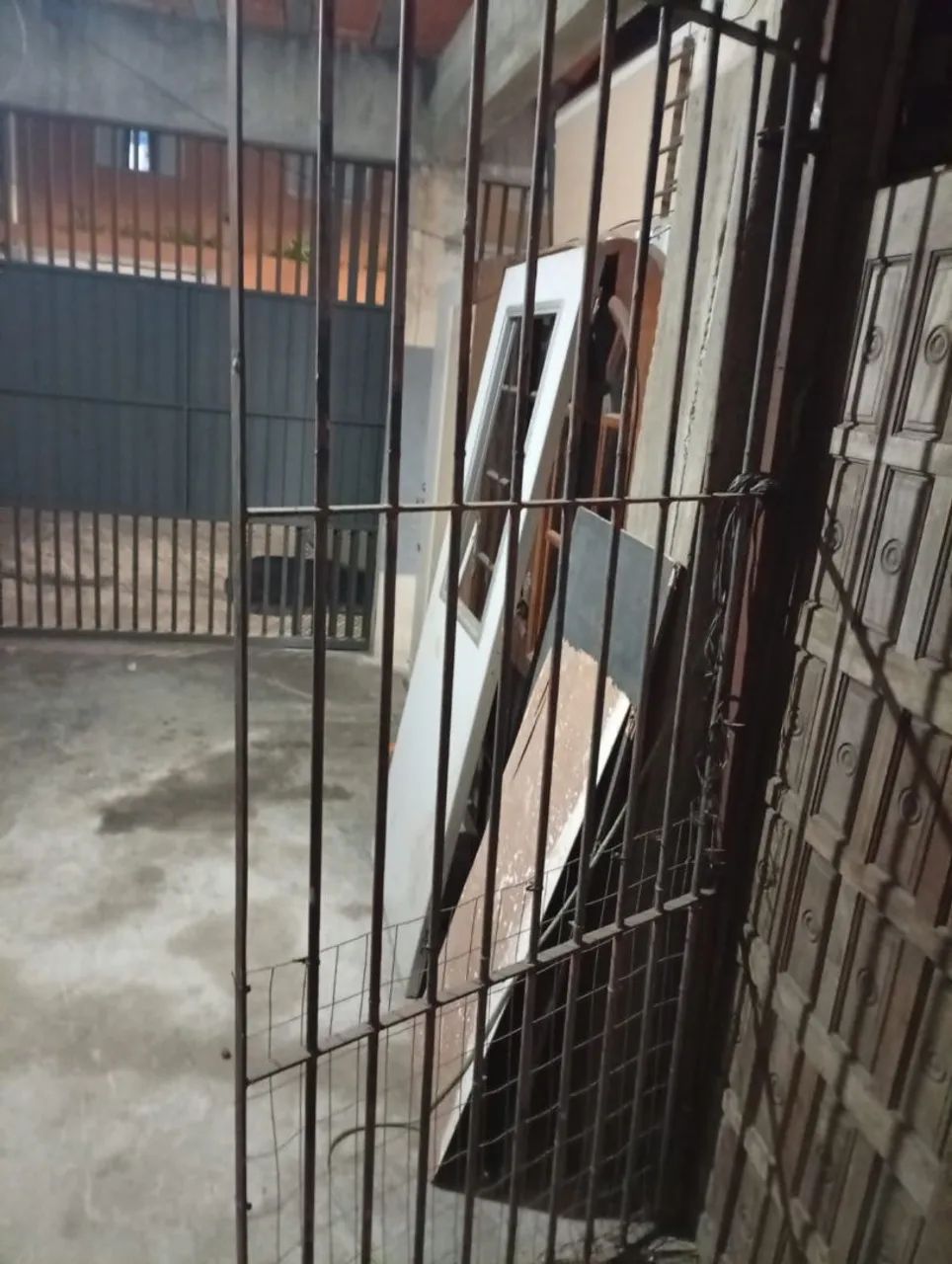 Grade de ferro para portão 