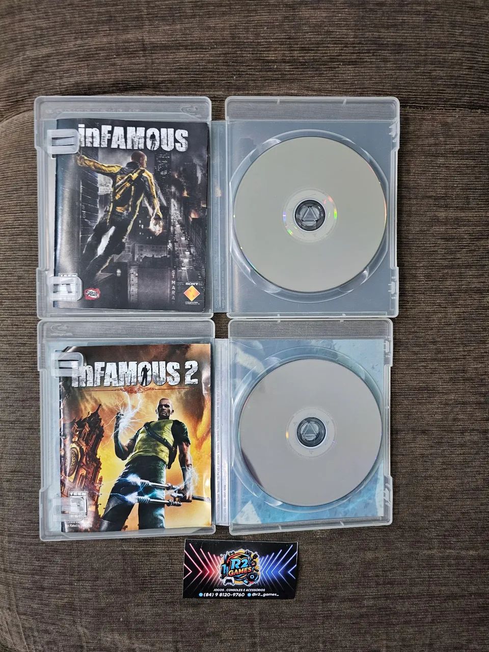 INFAMOUS (PS3) E INFAMOUS 2 (PS3) JOGO - Foto 4