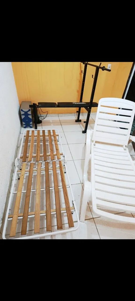 Cama portátil dobrável  - Foto 2
