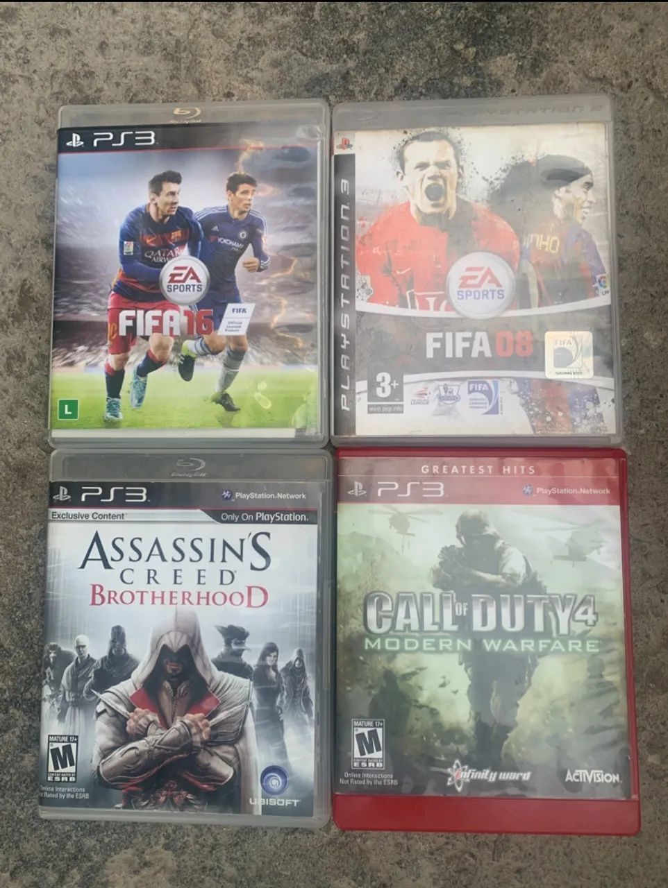 VENDOS JOGOS PS3