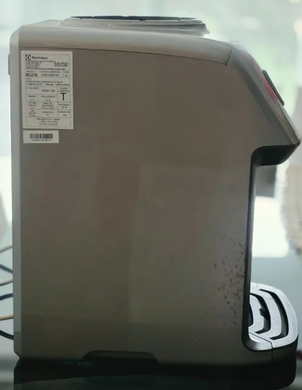 BEBEDOURO DE ÁGUA ELECTROLUX BC21X PRATA (COMPRESSOR) - ÓTIMO ESTADO! - Foto 2