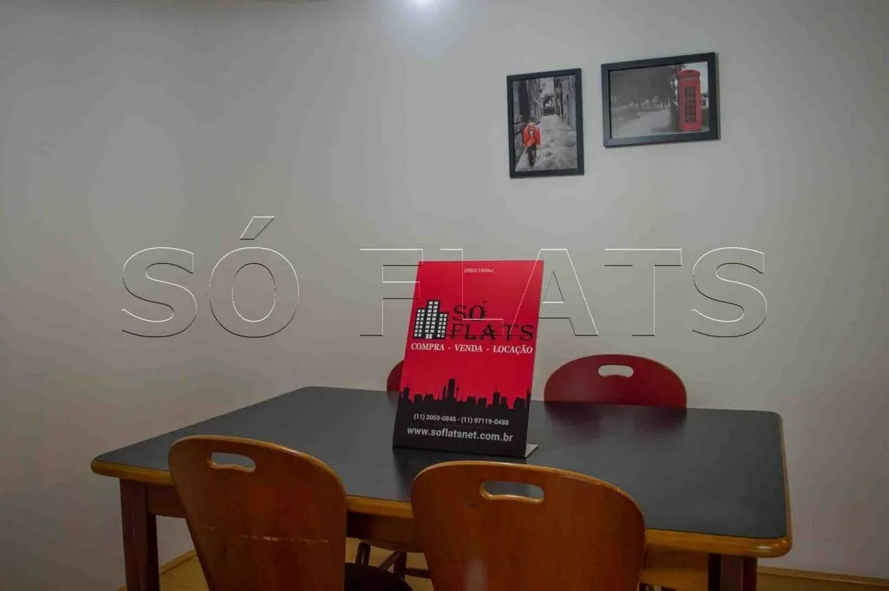 Flat Park Plaza Brooklin com 38m² contendo 1 dormitório e 1 vaga para locação. - Foto 3