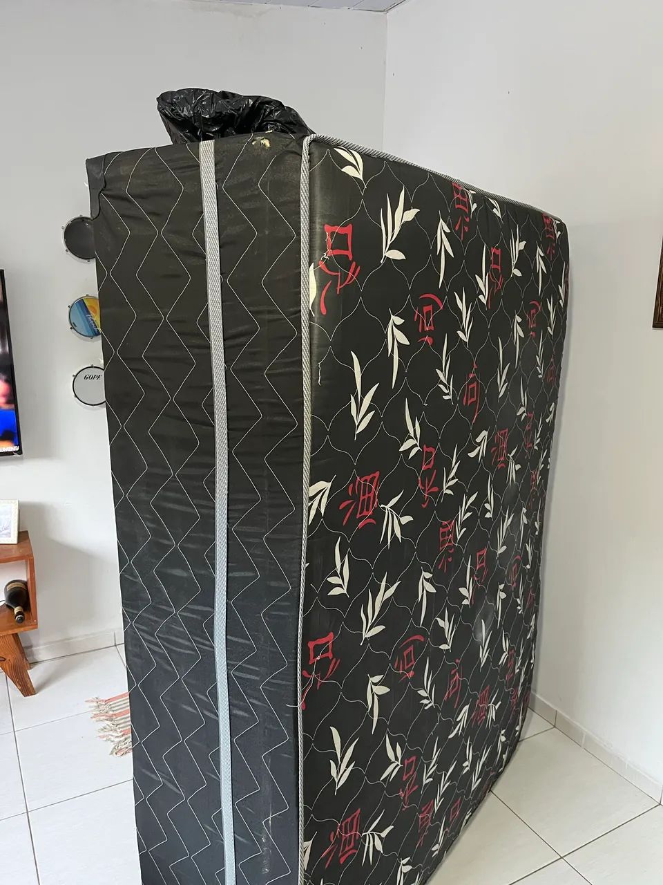 Ótima Cama Box de casal conjugada D33  usada em bom estado - Foto 4