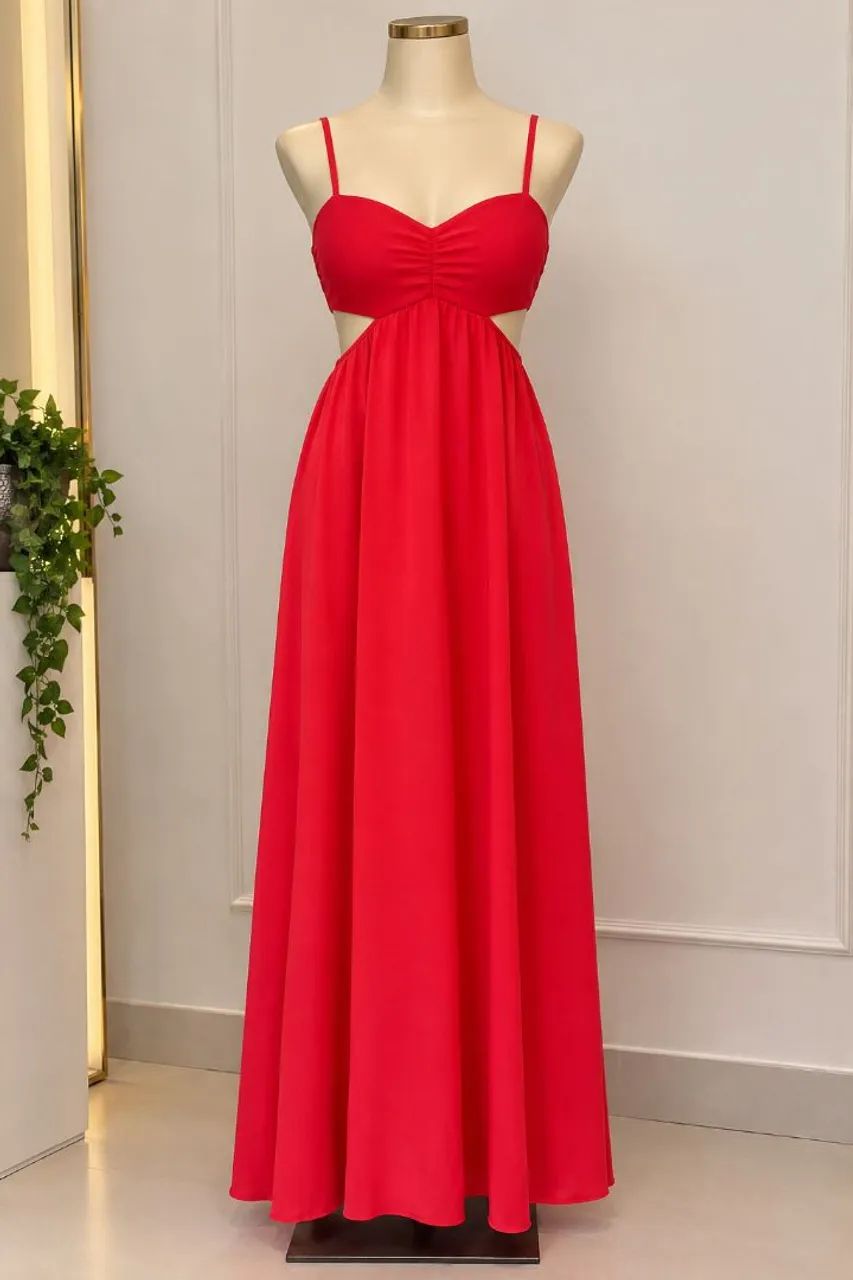 Vestido vermelho 