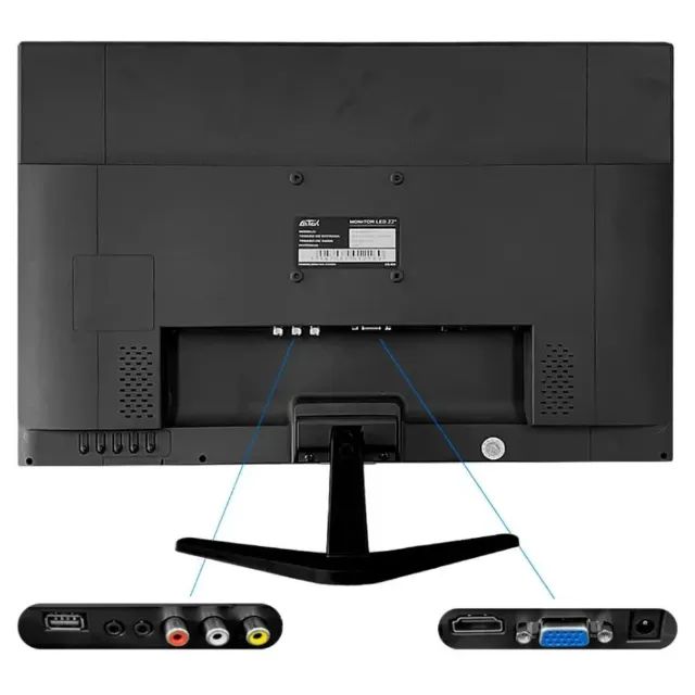Monitor 22" com audio (novo) - Foto 2