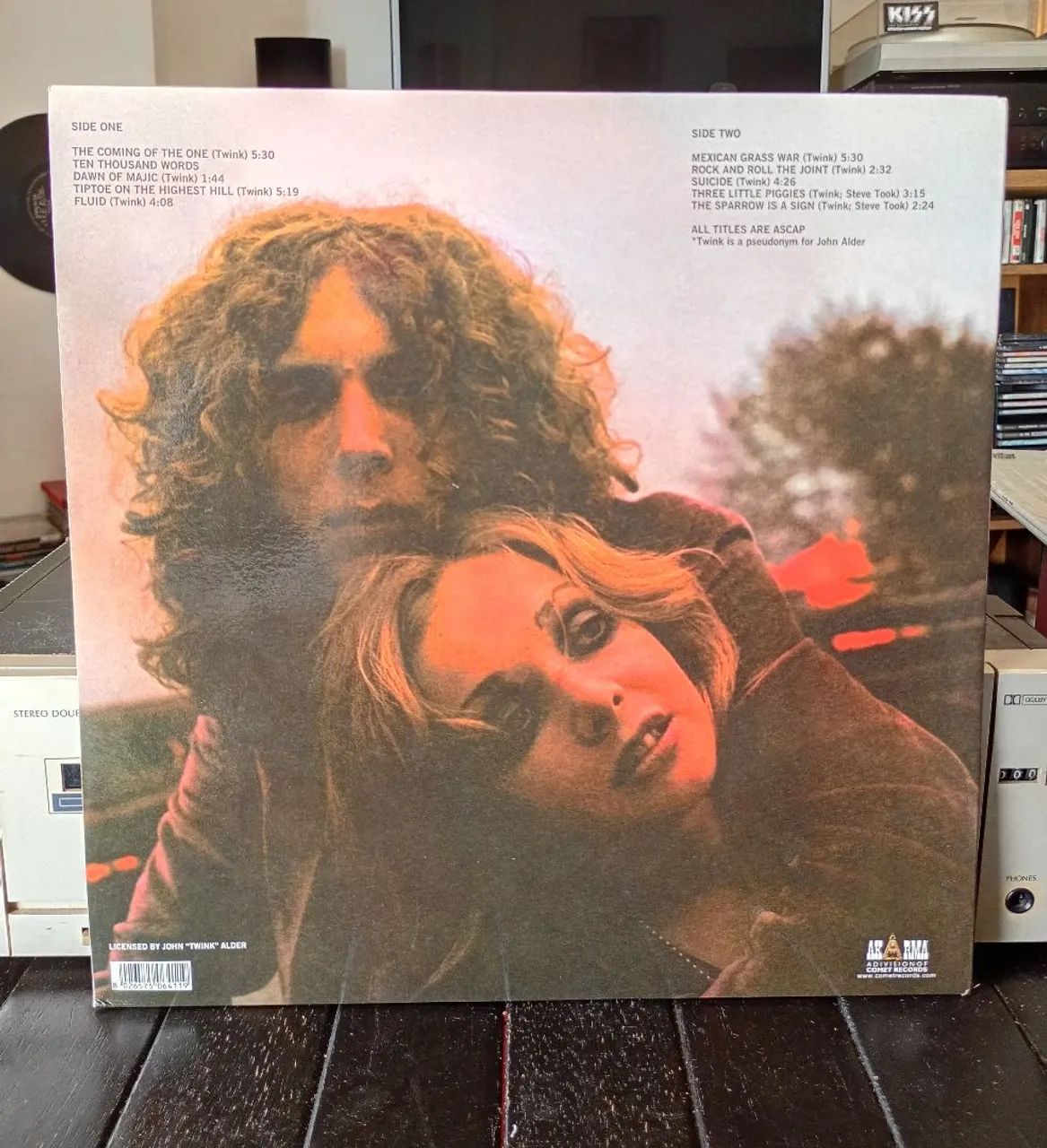 LP TWINK Think Pink Usado RE Vinil Rosa - Foto 6