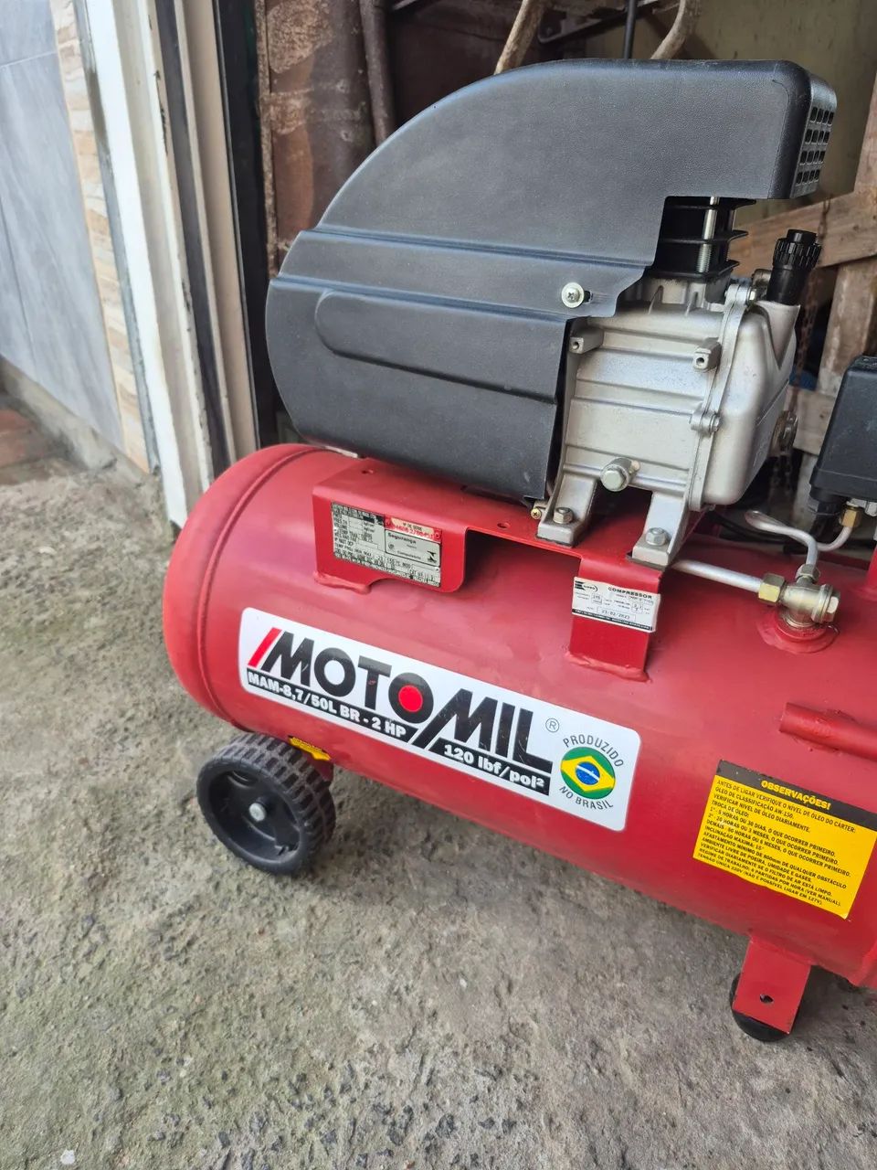 Compressor motomil 50L