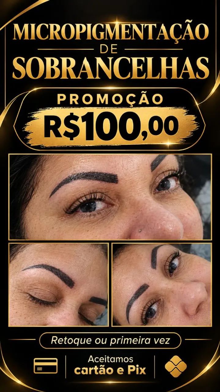 Sobrancelhas e cílios  - Foto 4