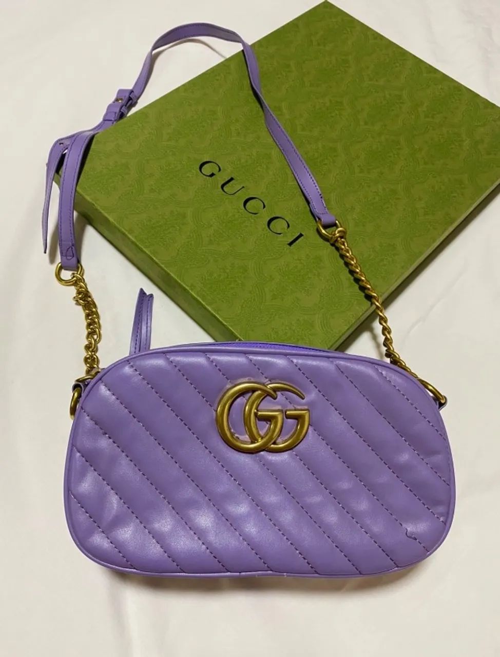 Bolsa Gucci Lilás 
