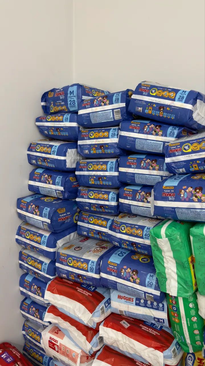 Fralda Turma da Mônica M