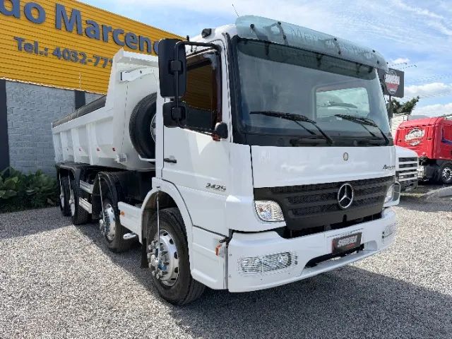MB Atego 2425 8x2 Caçamba  - Foto 3