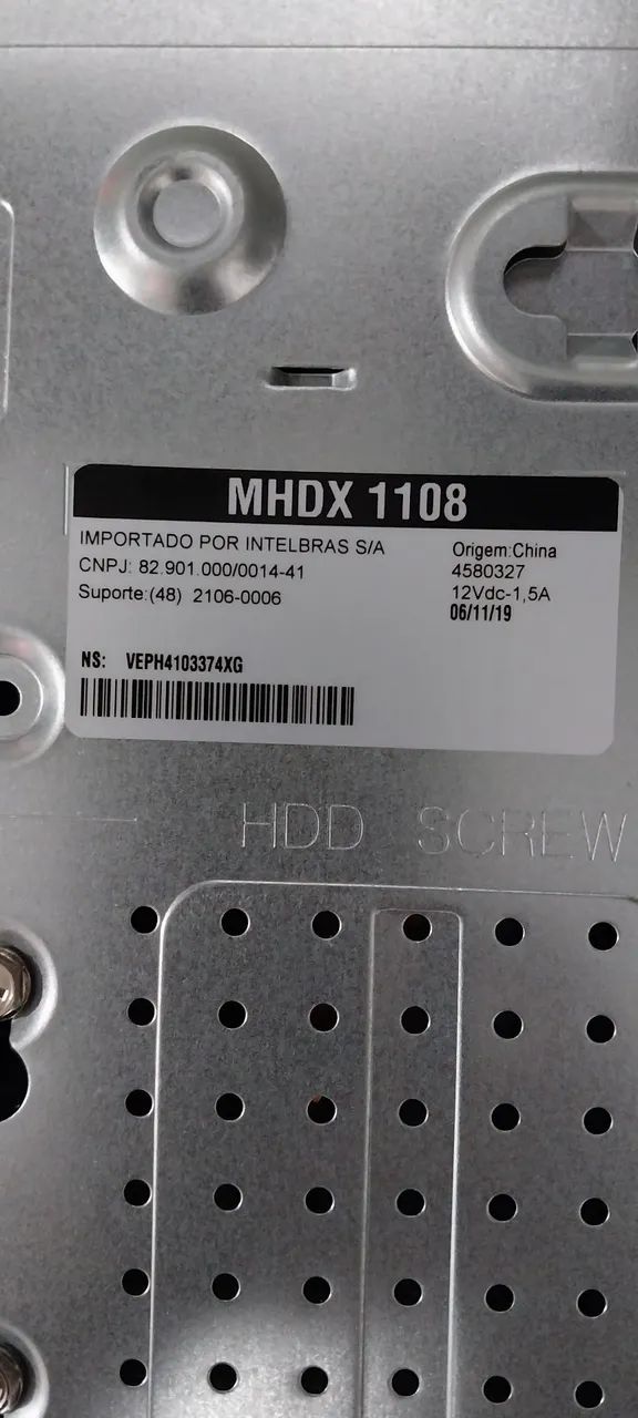DVR MHDX 1108 com HD 1TB
