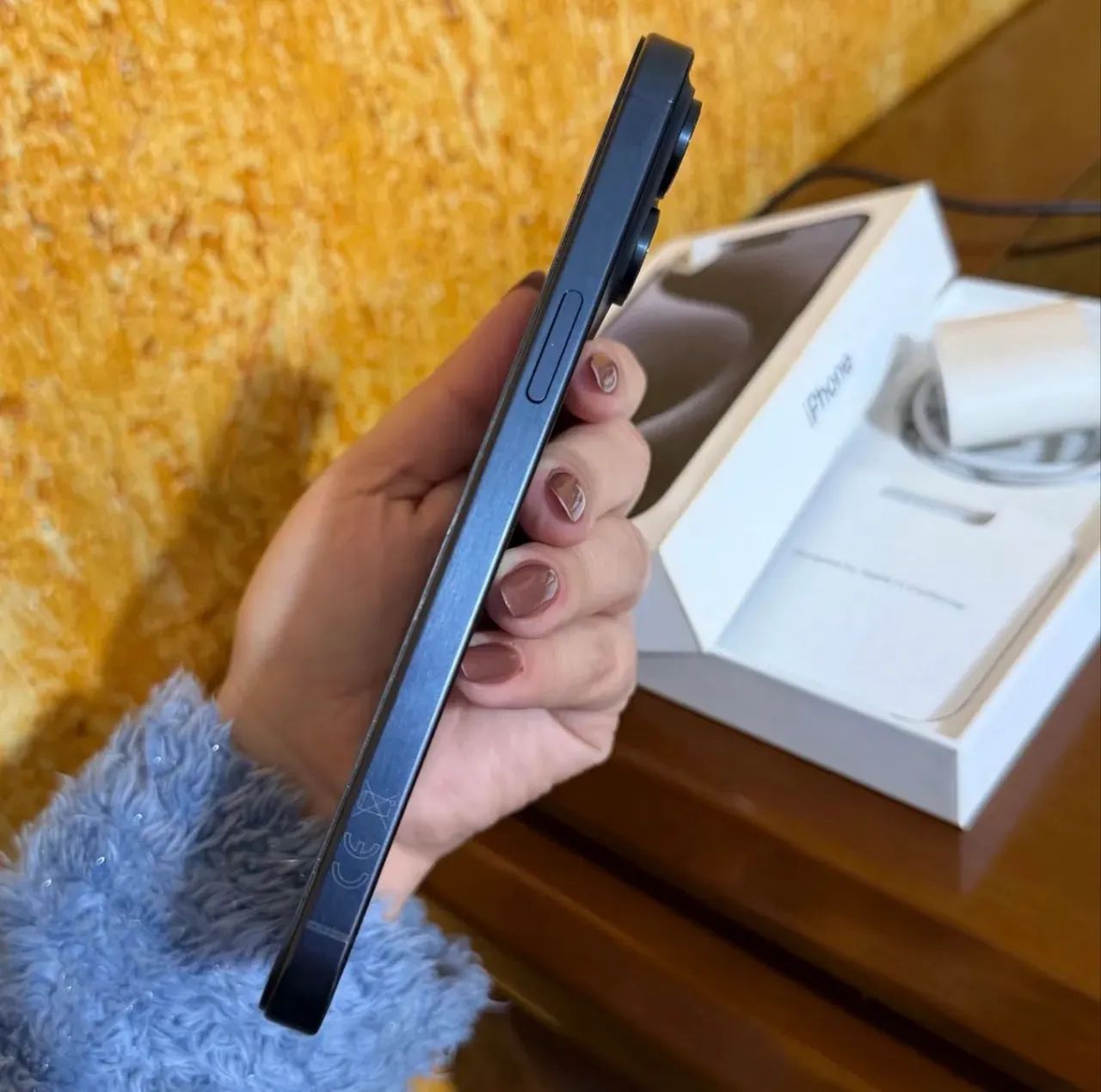 iPhone 15 pro max 256gb azul  - Foto 3