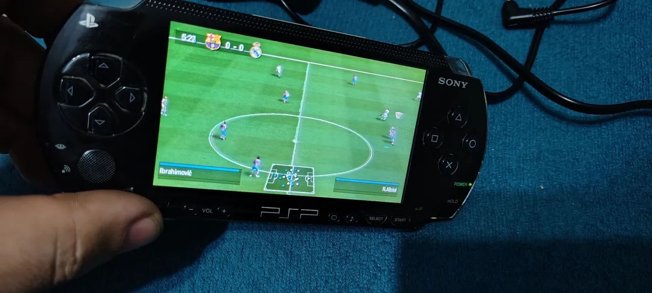 PSP funcionando com detalhes 