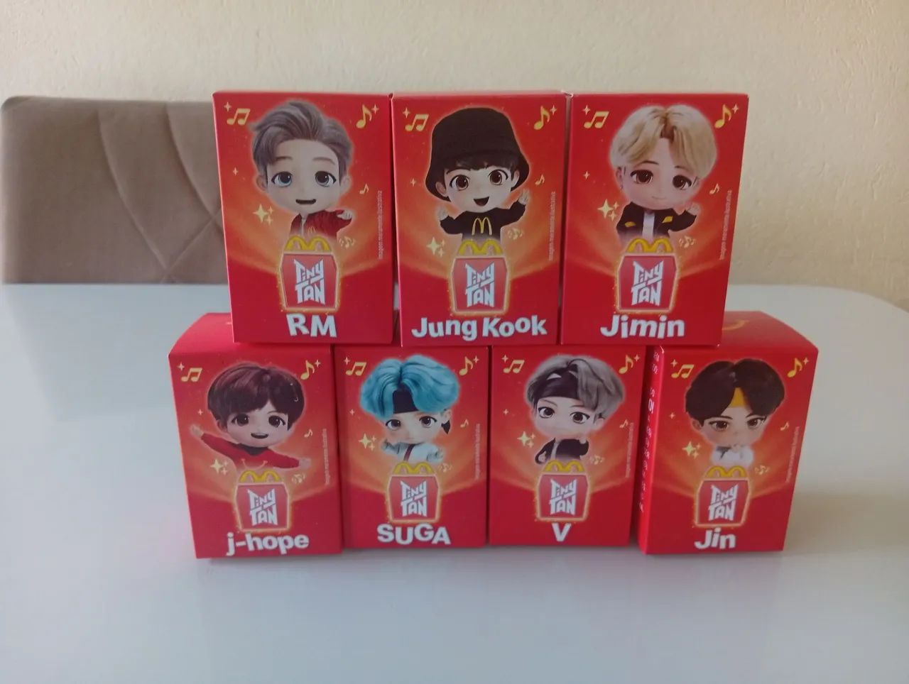 Coleção completa tiny tans bts Mic drop 