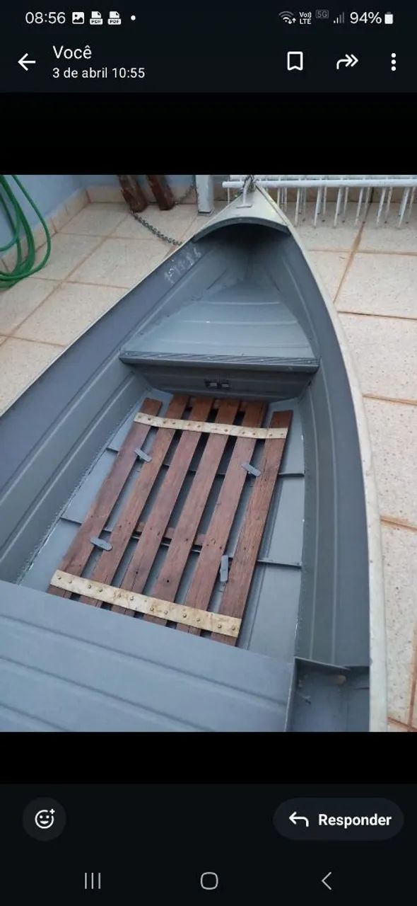 BARCO 3,5 E MOTOR 5 HP - Foto 5