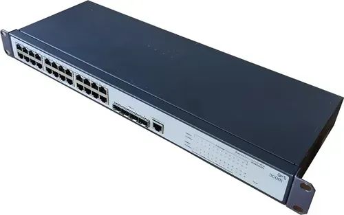 Switch 3com 2928-sfp Plus 3crbsg2893 24Portas Gigabit 