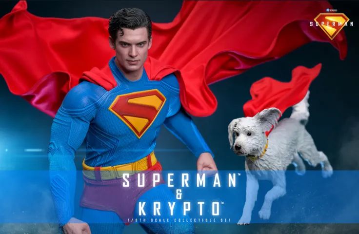Hottoys Superman e Krypto 1/6 - Foto 4