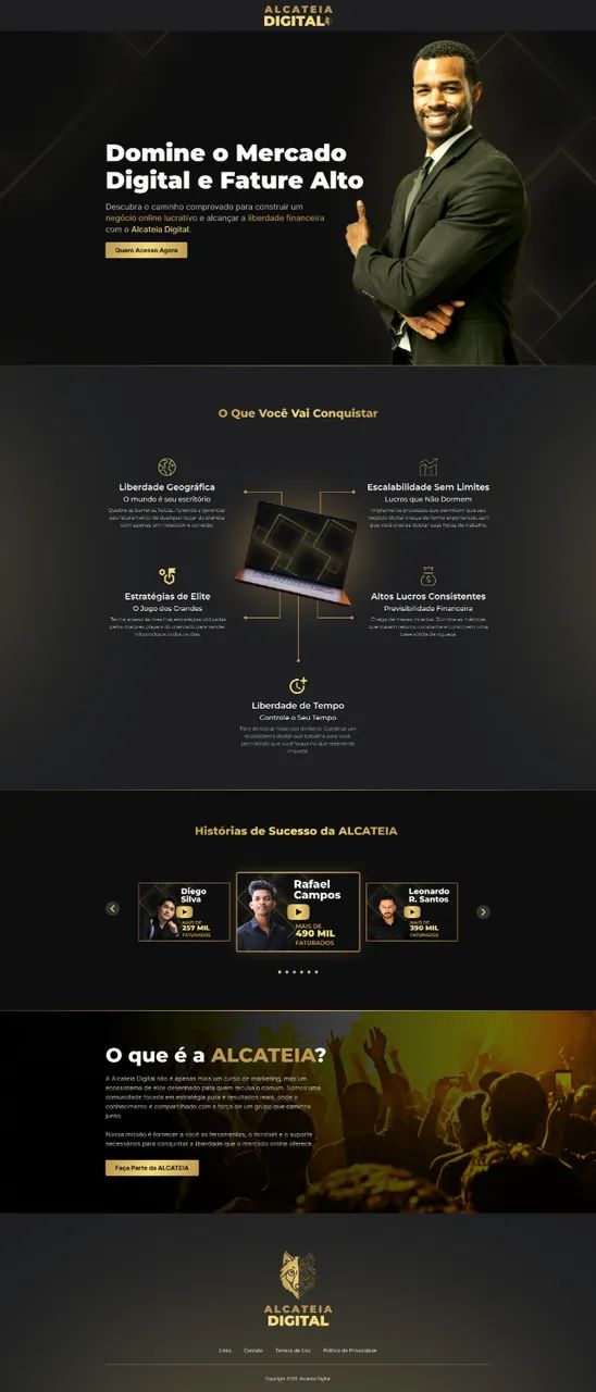 Criação de Sites e Landing Pages Premium