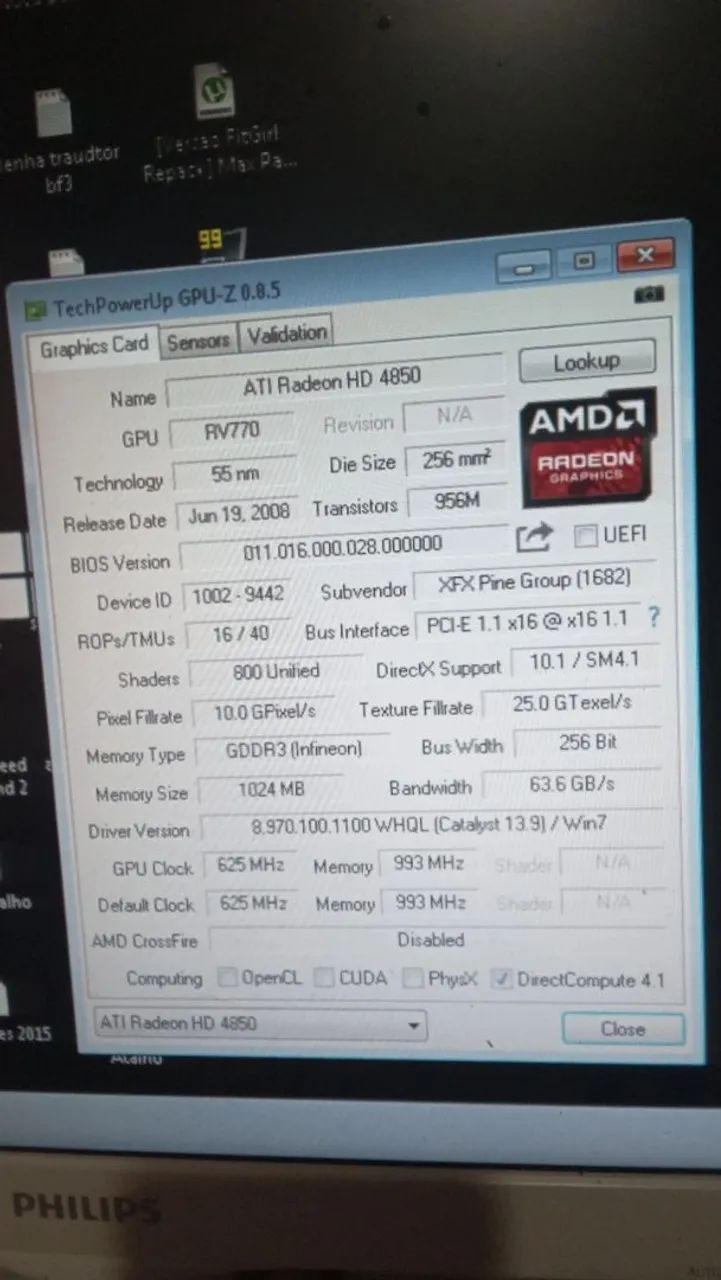 Placa de video amd hd 4850 - Foto 3