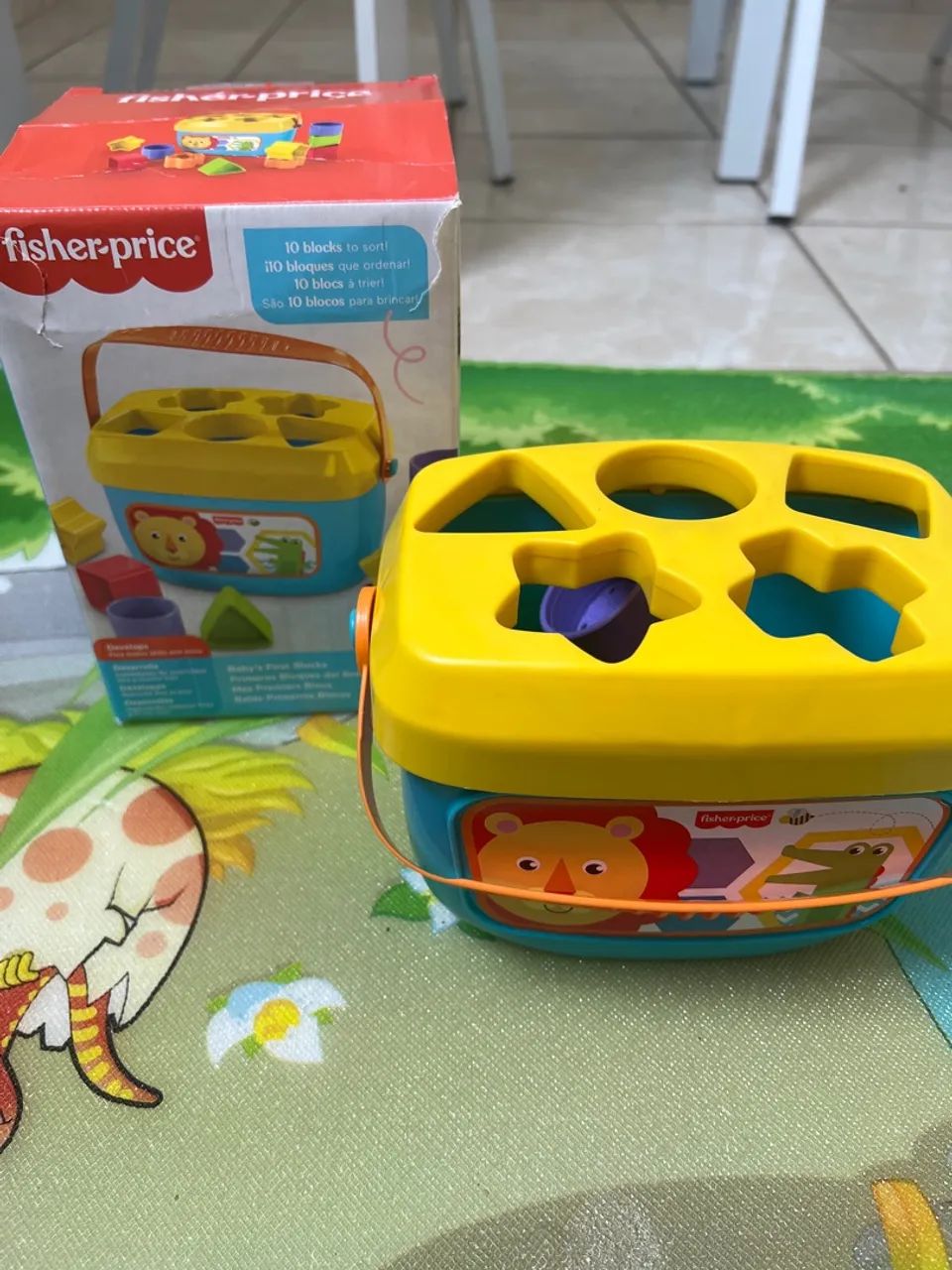  Brinquedos com as formas 