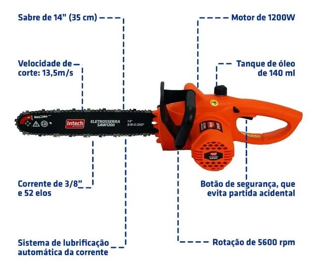 Eletrosserra SAW1200 Intech Machine - Foto 4