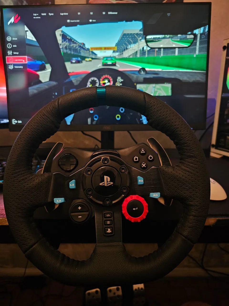 Logitech G29 na Garantia | Completo