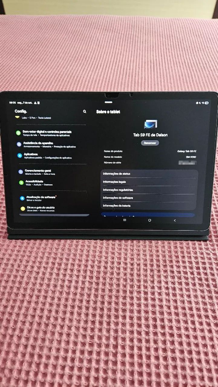 Tablet S9 FE - 128GB + 6GB RAM - Foto 2