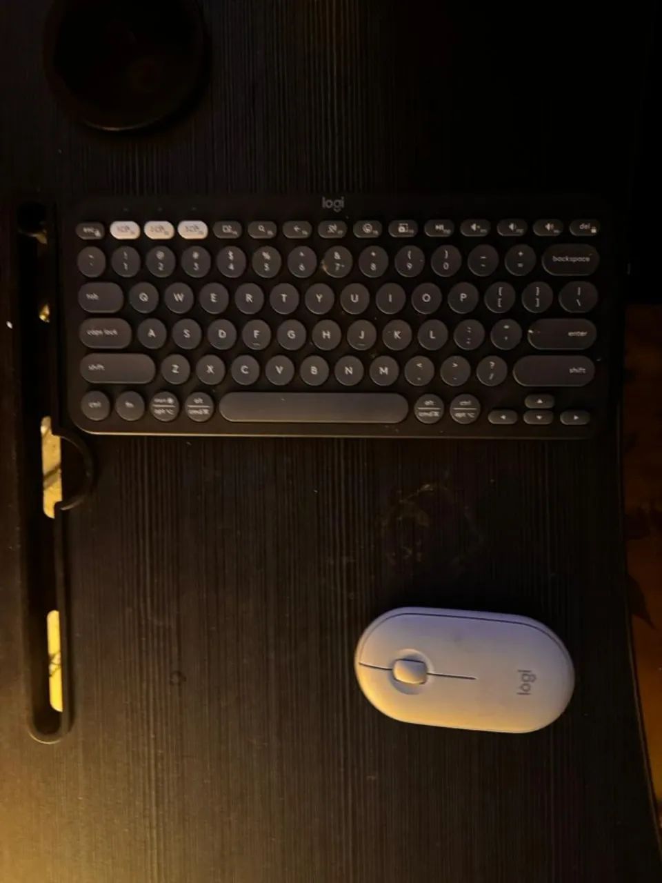 Kit Mouse Logitech Pebble 2 M350s + Teclado Logitech Bluetooth