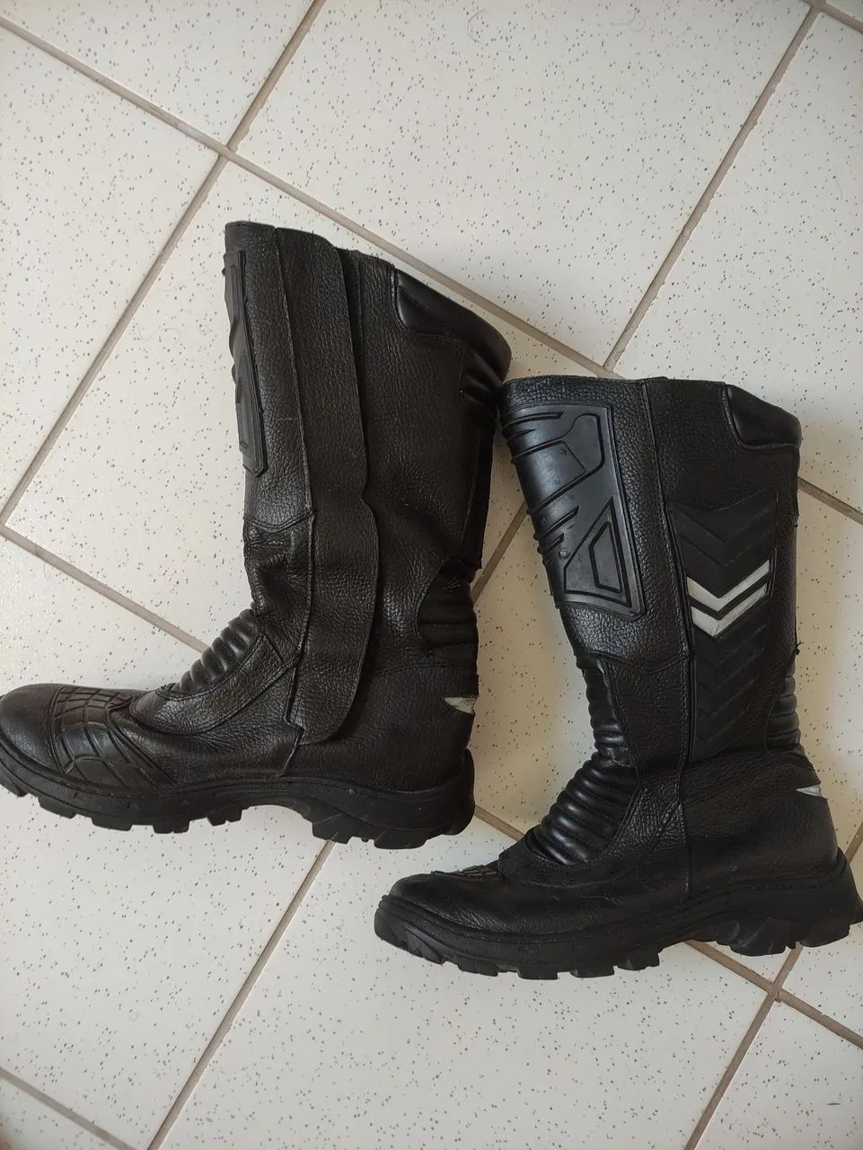 Bota para motociclista 
