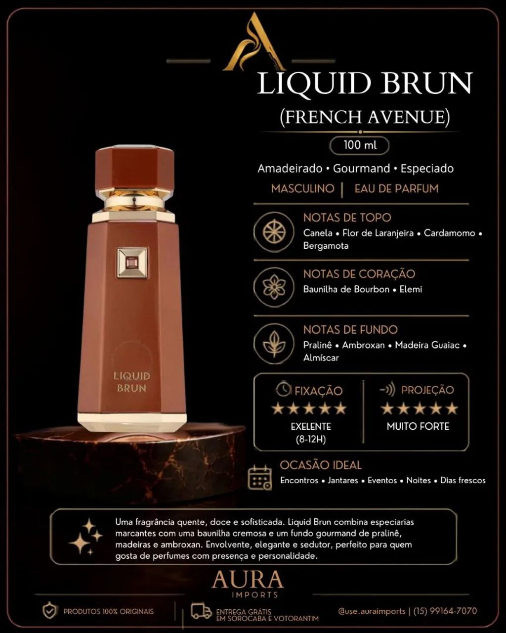 French Avenue Liquid Brun 100ml - Foto 2