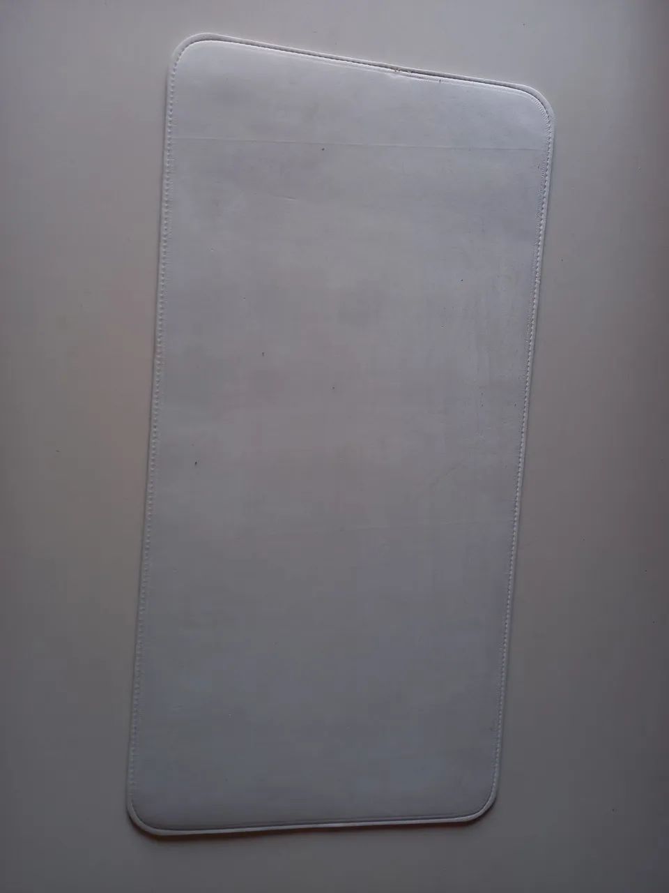 Mousepad Grande Deskpad Marrom - Estilo Couro - Foto 3
