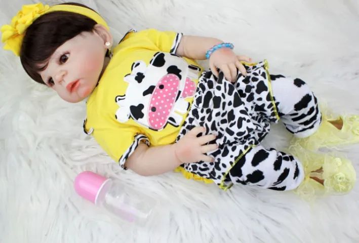 Boneca Realista Reborn Silicone Ana