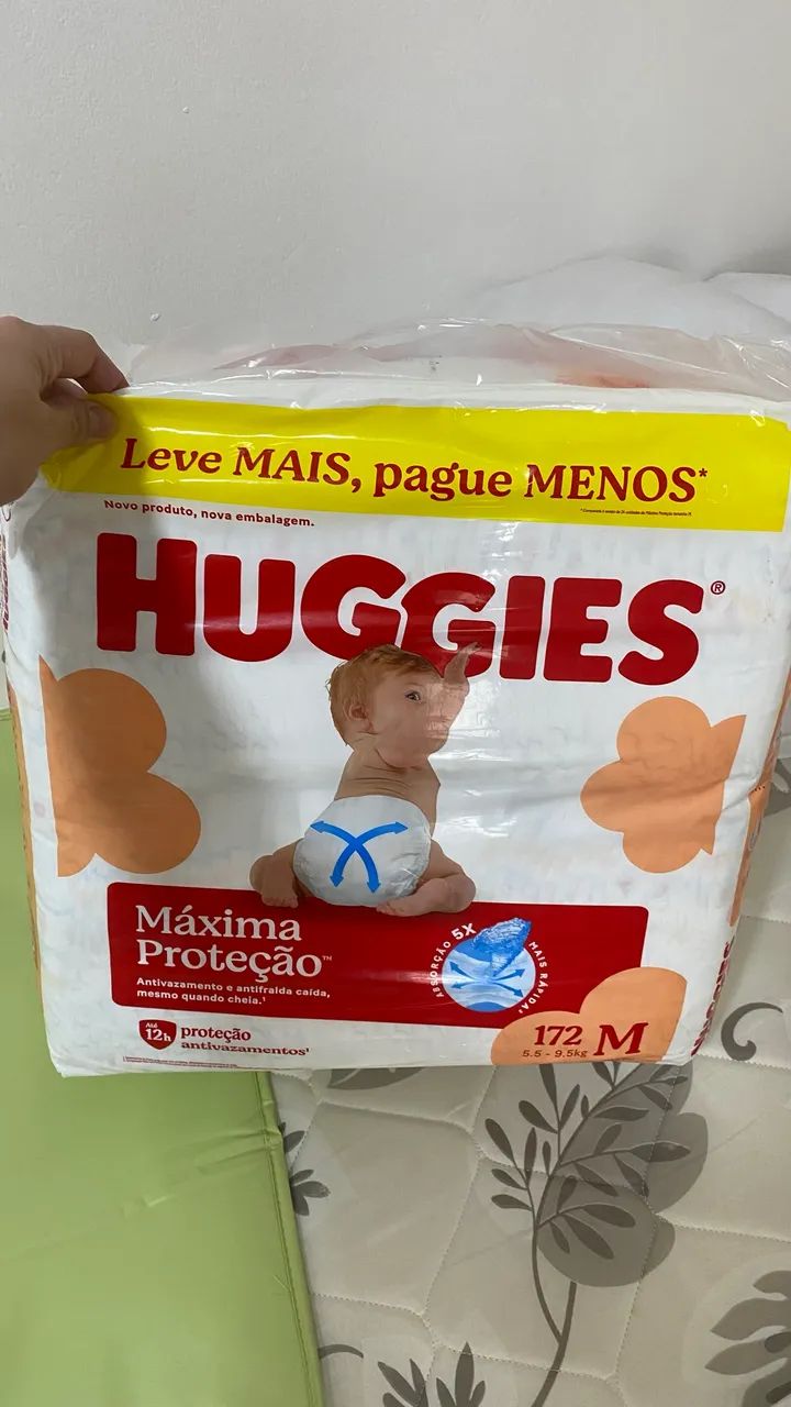 Fralda descartável 