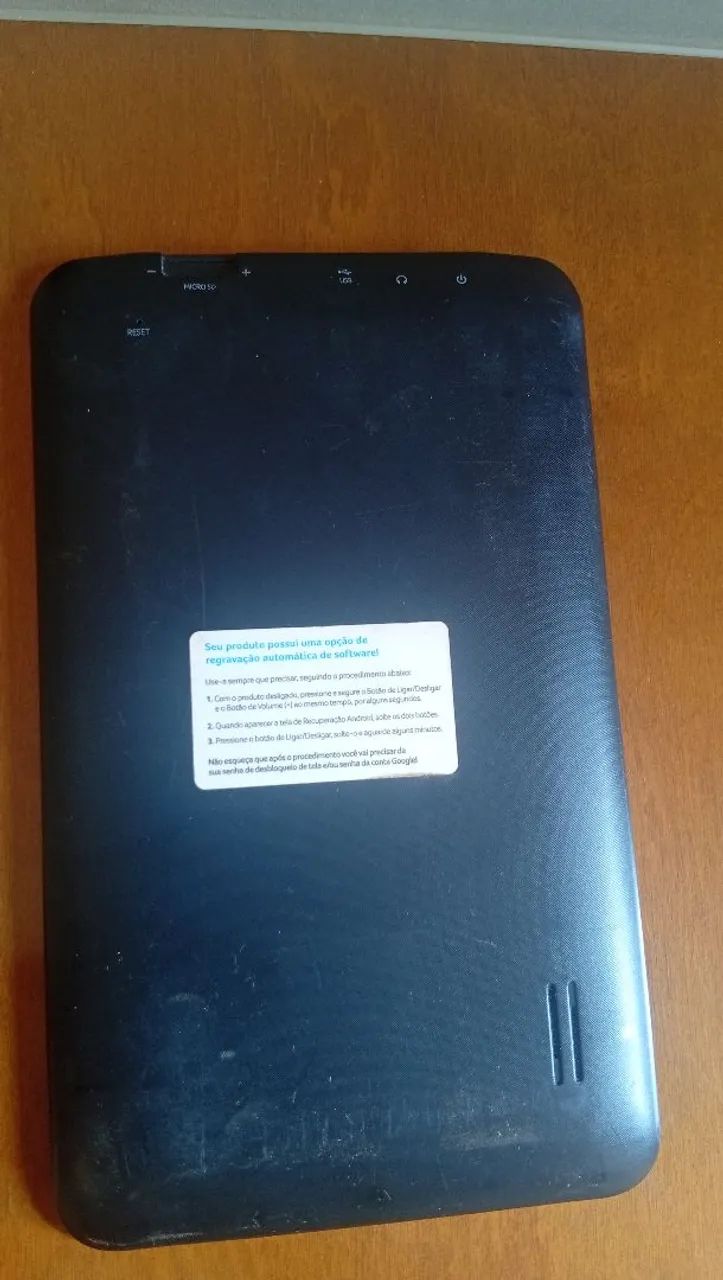 Vendo tablet Multi M7 Wi-Fi 4 de RAM e 64 gb - Foto 2
