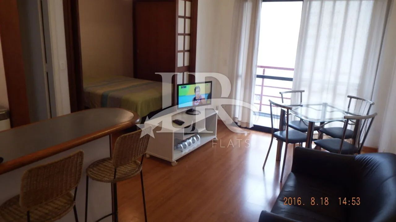LR Flats Apartamento e Studio - Flat mobiliado de 35m² para alugar em Moema, confira!