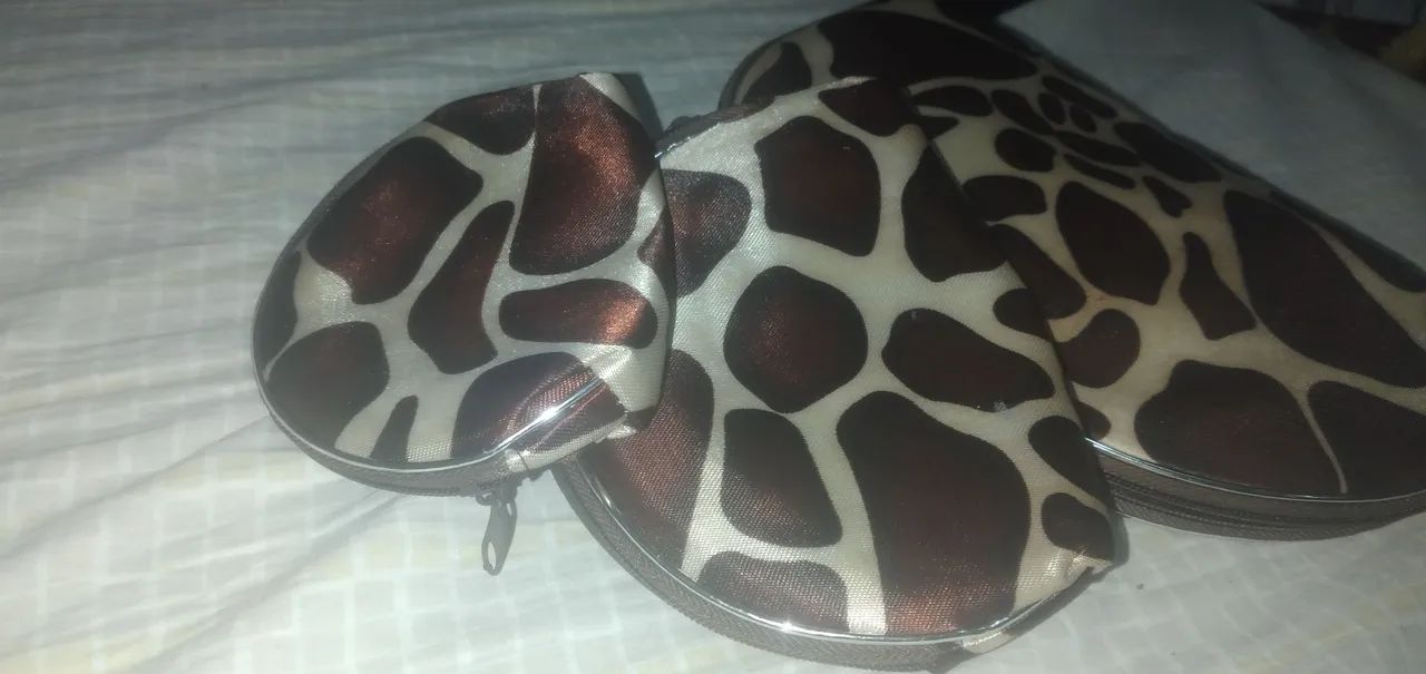 pkit de 3 bolsas mao de onça  - Foto 2